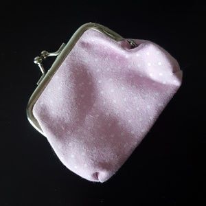 Pink Polka Dot Coin Purse FWP